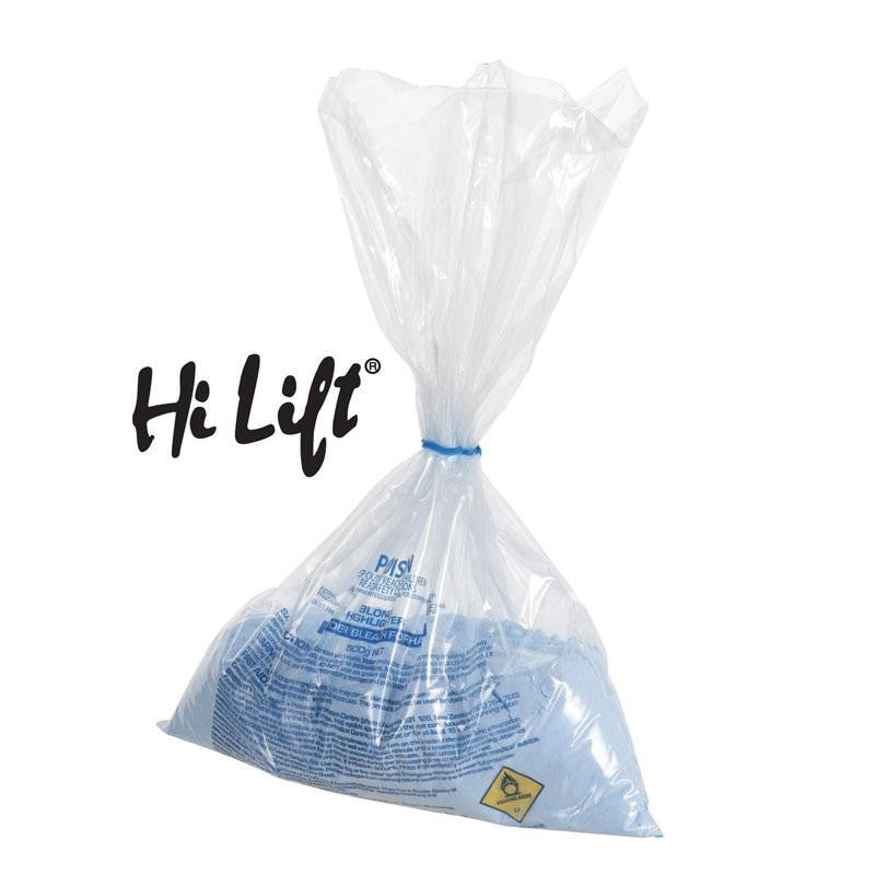 Hi Lift Powder Blue Bleach 500g Bag Refill - Lashmer