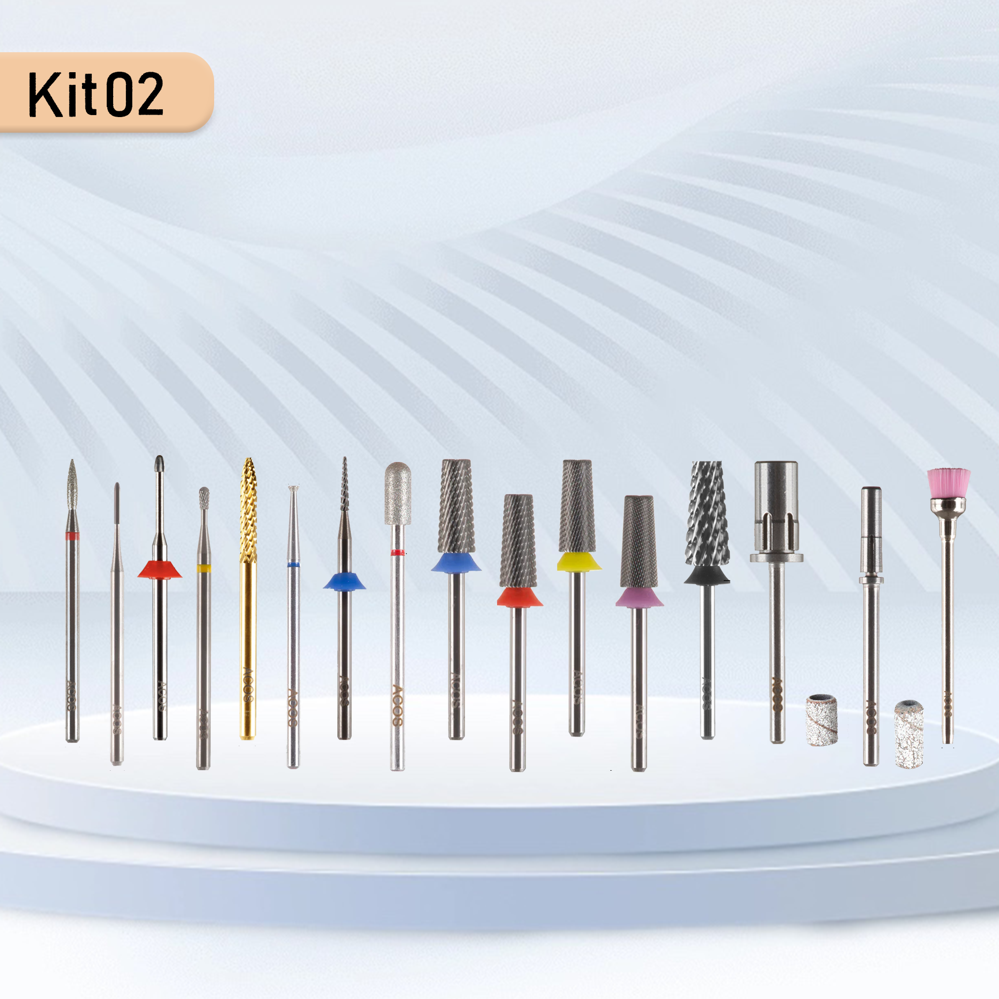 ACOS Nail Drill Bit Dulex Kit - Lashmer