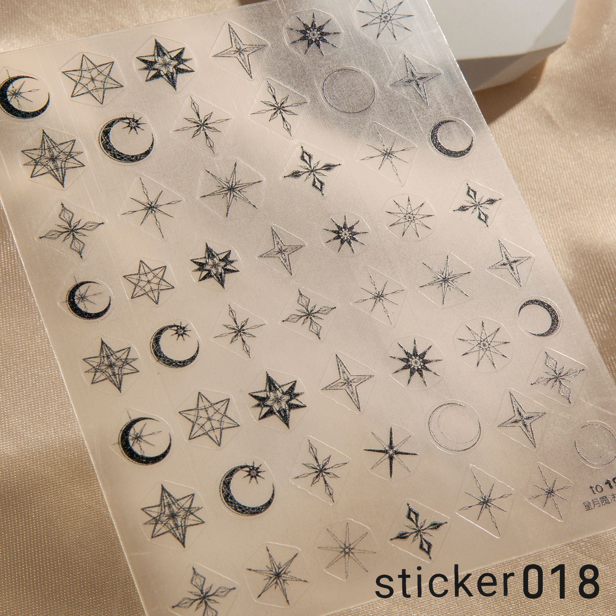ACOS Nail Art Stickers -- Lace #001 - Lashmer