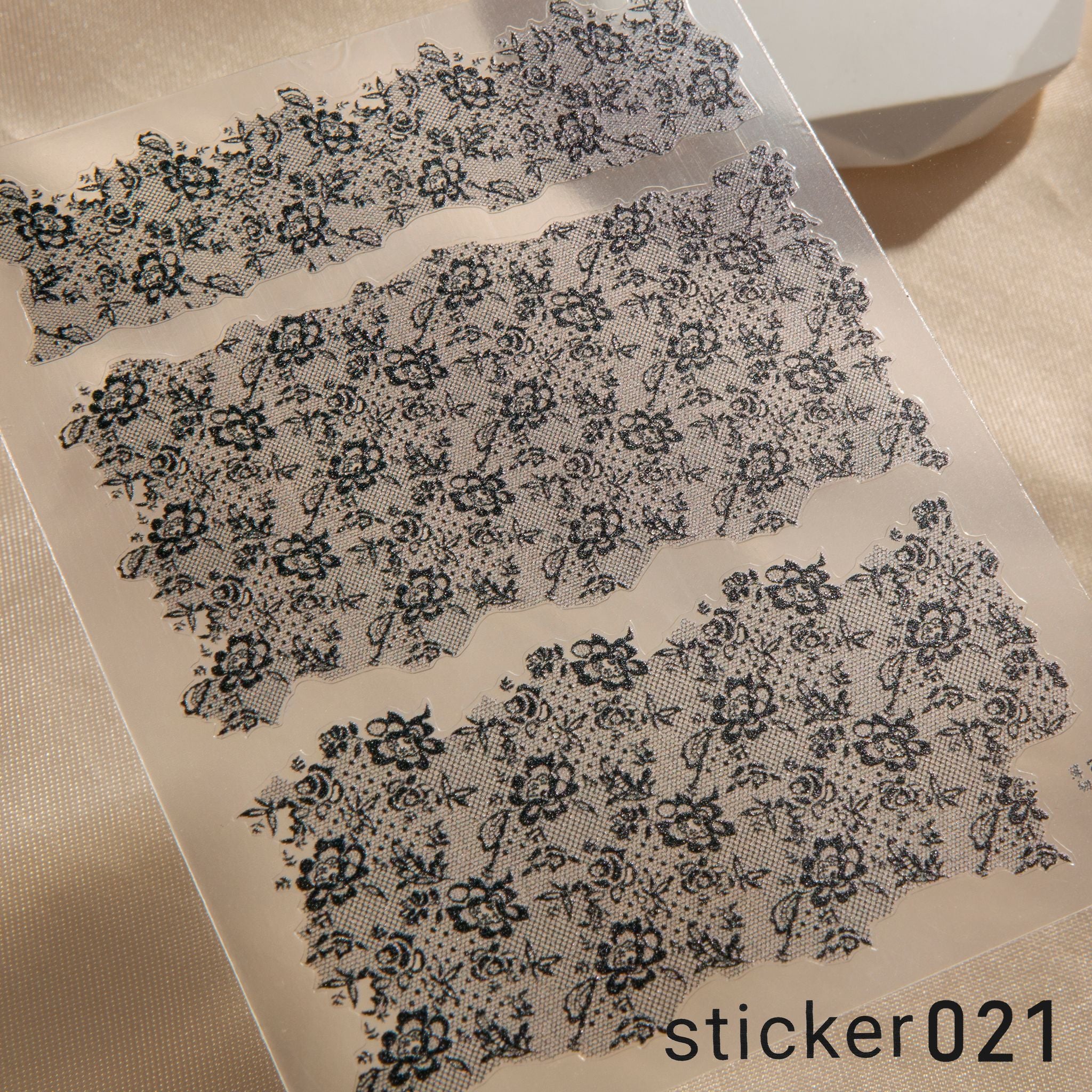 ACOS Nail Art Stickers -- Lace #004 - Lashmer