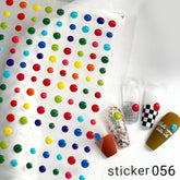 ACOS Nail Art Stickers -- Jelly Style #002 - Lashmer