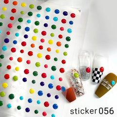 ACOS Nail Art Stickers -- Jelly Style #002 - Lashmer