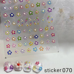 ACOS Nail Art Stickers -- Jelly Style #005 - Lashmer