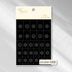 ACOS Nail Art Stickers -- Multi Shape - Lashmer