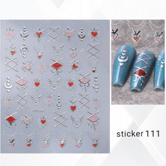 ACOS Nail Art Stickers -- Jewelry 002 - Lashmer