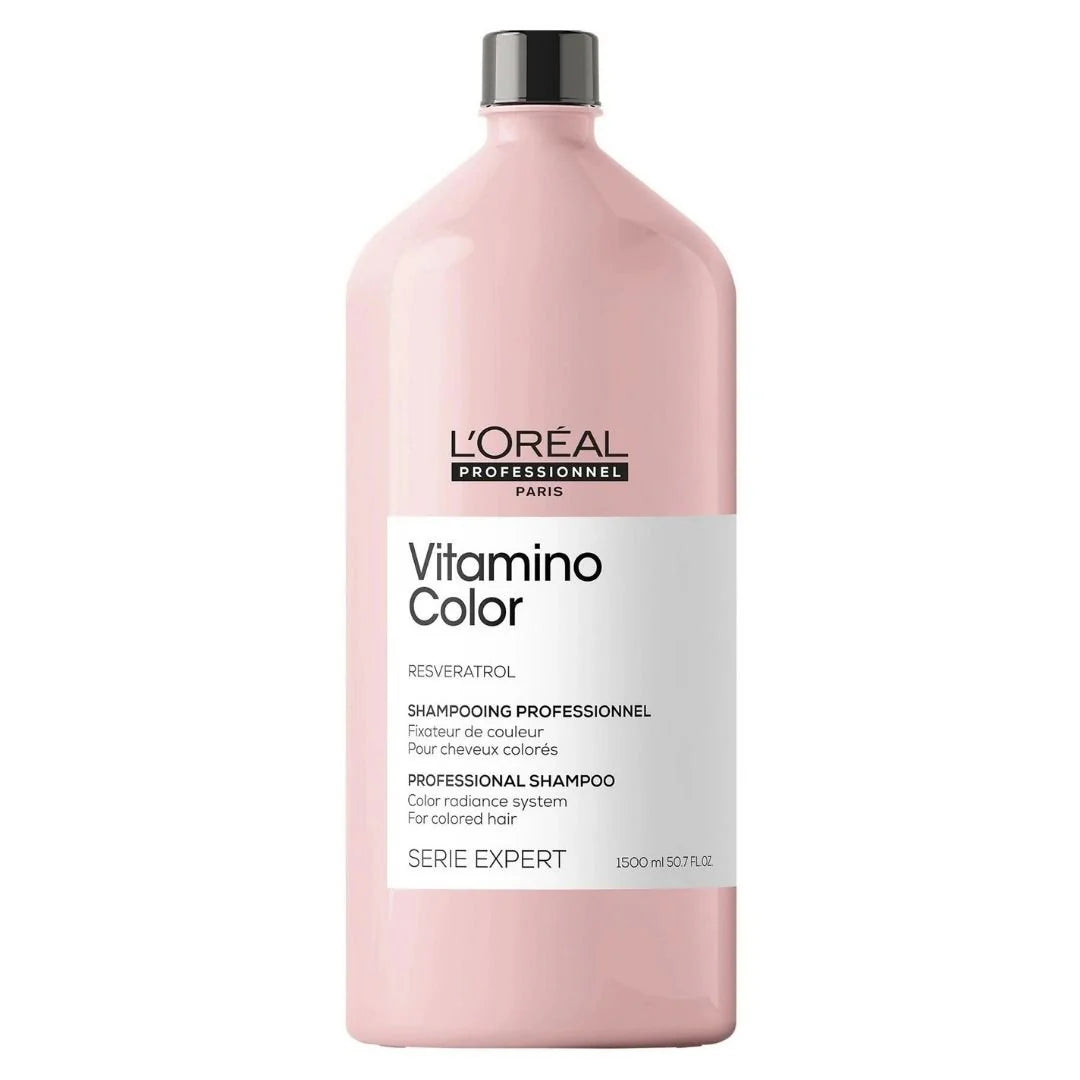 L'Oreal Serie Expert Resveratrol Vitamino Color Shampoo(1.5 L) - Lashmer