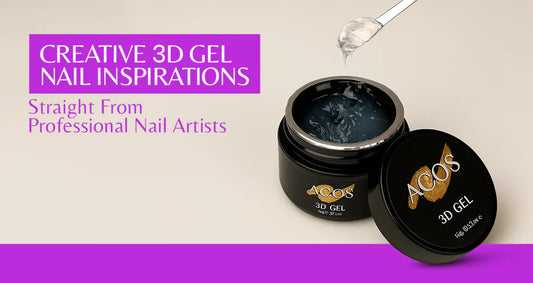 Creative 3D Gel Nail Inspirations for Special Occasions Straight From Professional Nail Artists