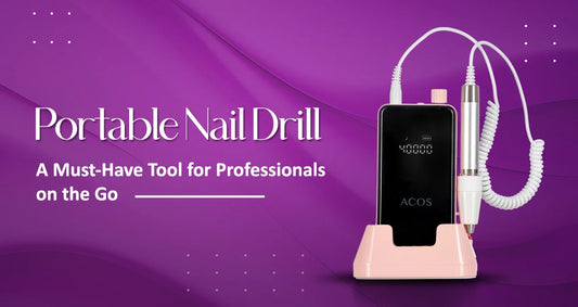 Portable Nail Drill: A Must-Have Tool for Professionals on the Go