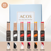 ACOS Liner Art Gel Collection Kit