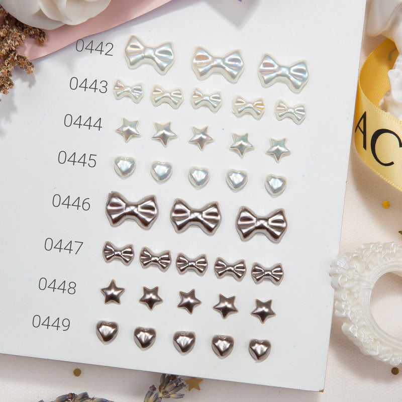 ACOS Resin Nail Art  Decorations--2pcs/pack (#0002) - Lashmer