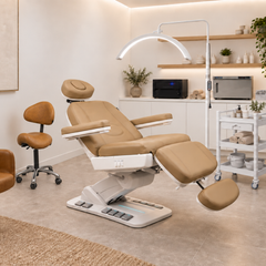 Japandi Spa lash studio fitout package styled room