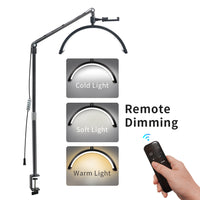 ACOS Adjustable Half Moon LED Beauty Light - Lashmer