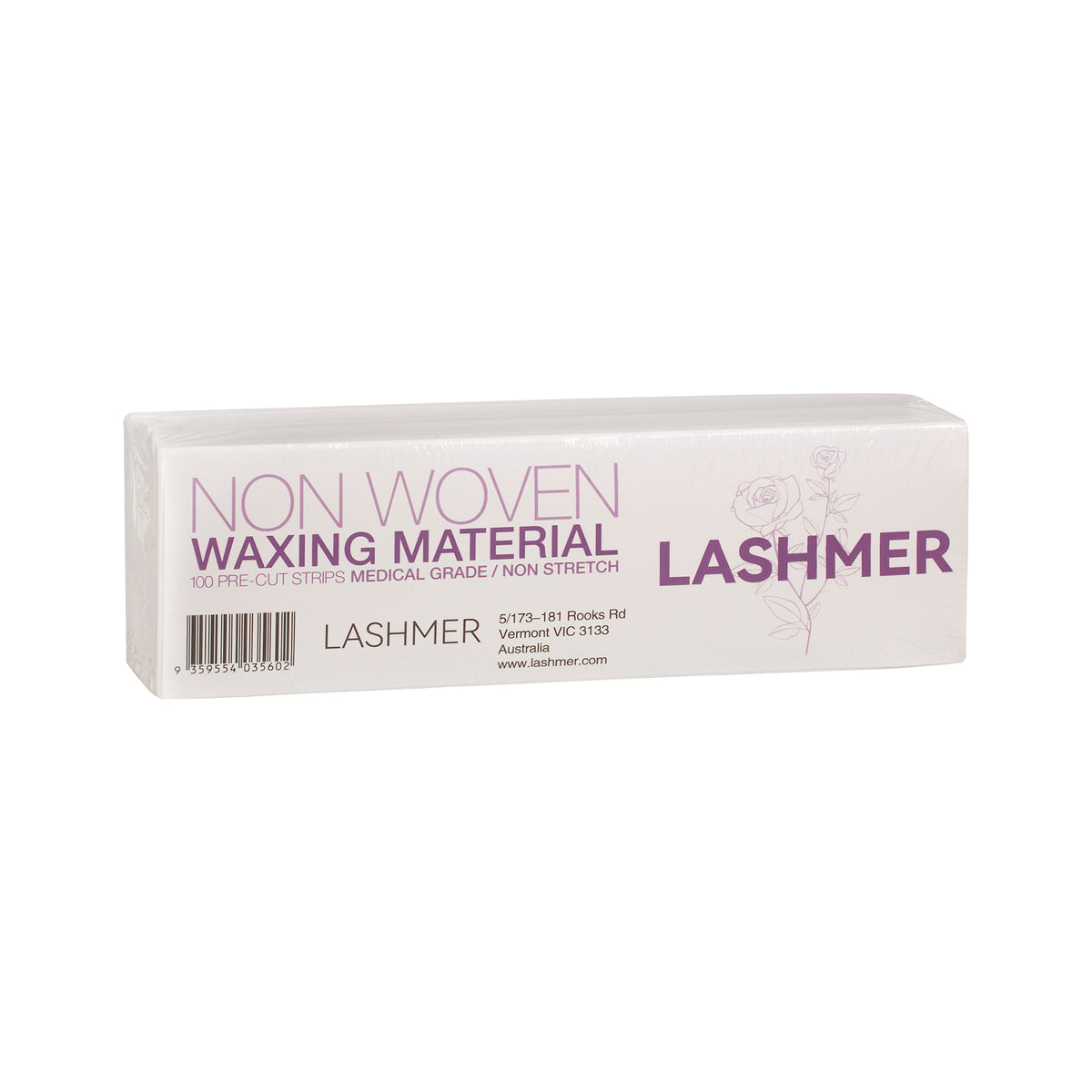 Lashmer Non Woven Pre Cut 100 pk  1 Piece - Lashmer