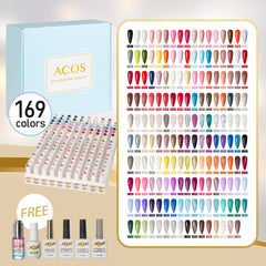 ACOS Gel Polish Kit 169 Colours(Full range)