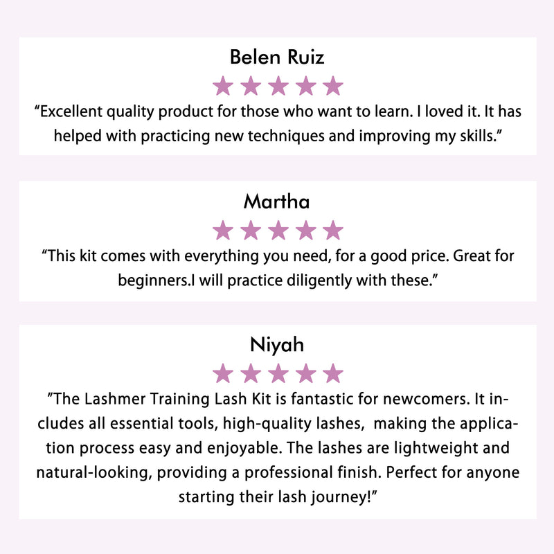 Professional Student Lash Starter Kit - Lashmer