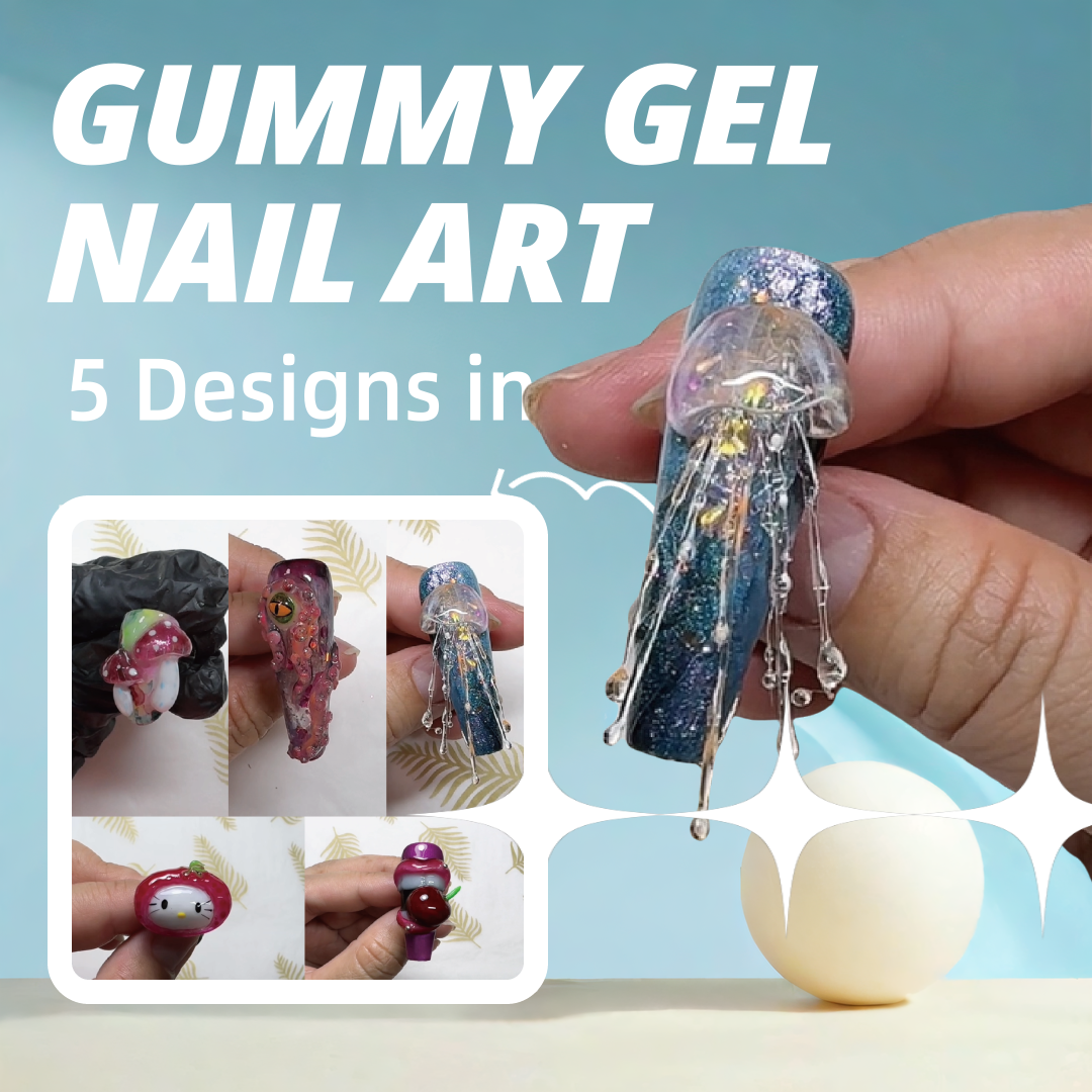 ACOS Gummy Gel Nail Art Course - Lashmer