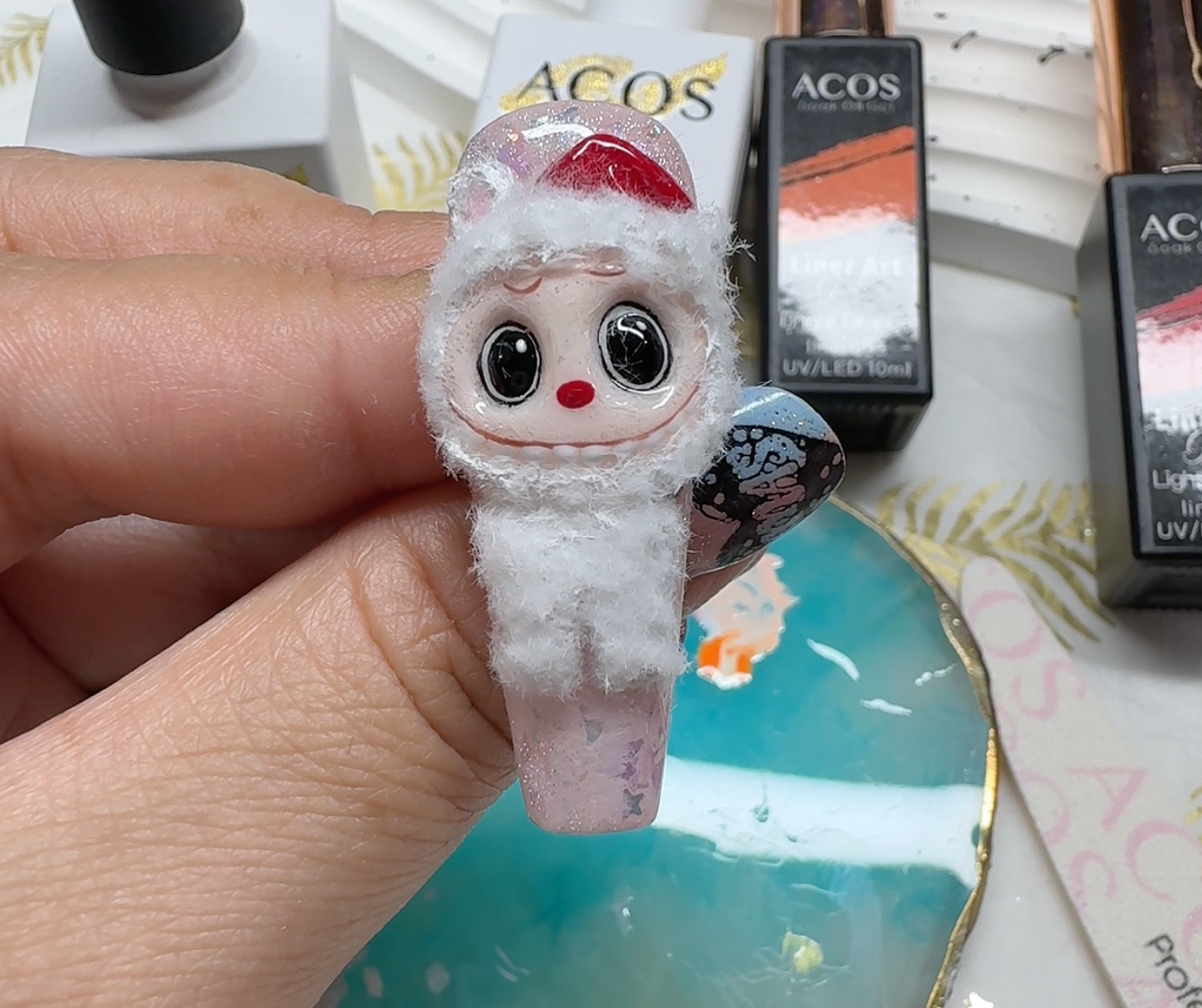 ACOS labubu Nail Art - Lashmer