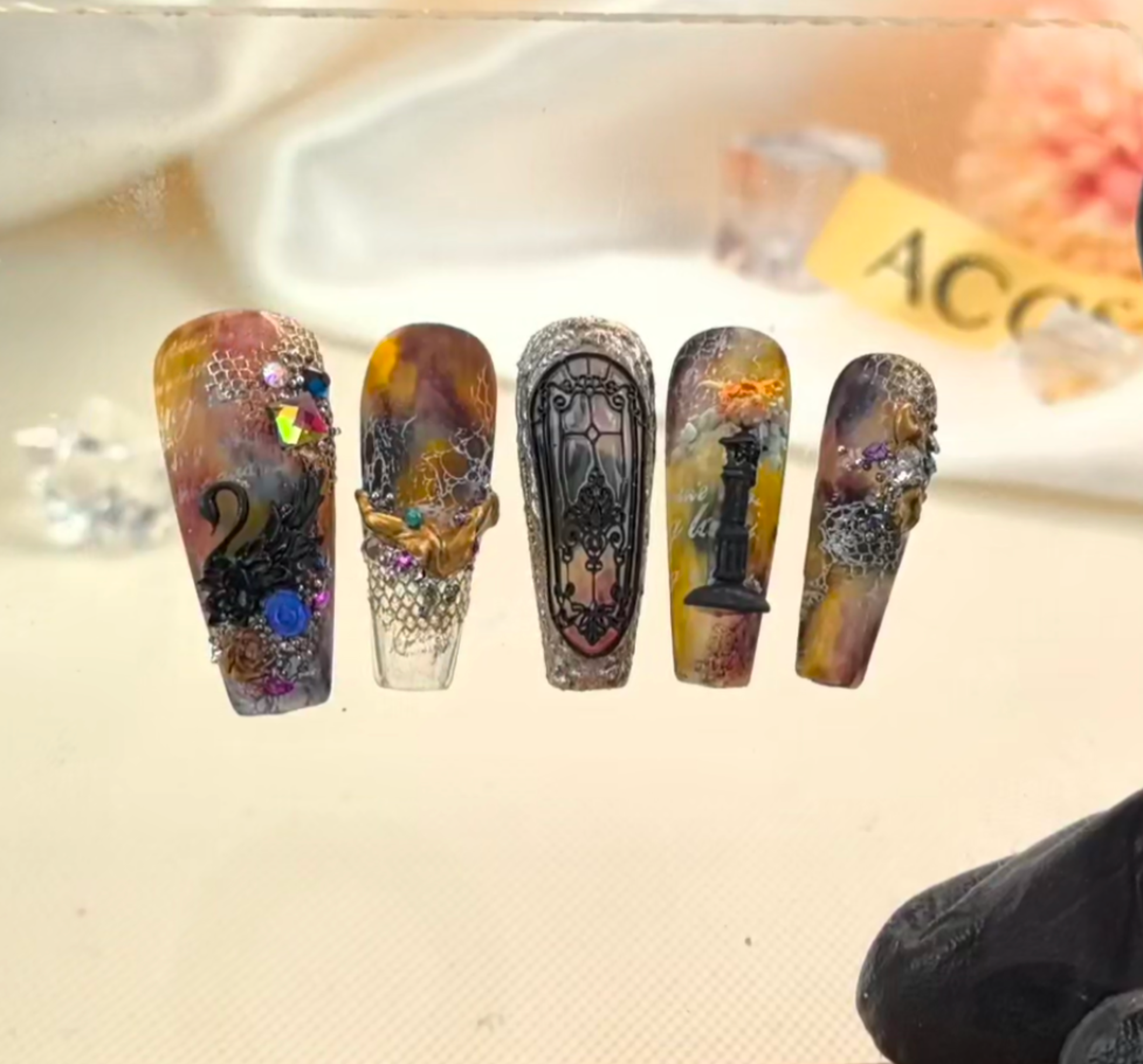 ACOS Blooming Gel Nail Art Course 4th - Lashmer