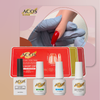 ACOS Soft Gel Press On Nail Kit (4 bottles) - Lashmer