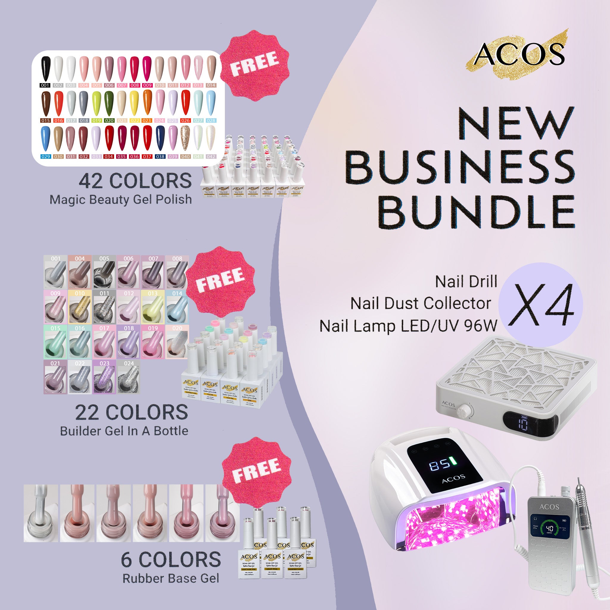 New Business Bundle (Pro Nail Salon #002) - Lashmer