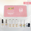 ACOS Soft Gel Press On Nail Kit (Gel color +chrome powder) - Lashmer