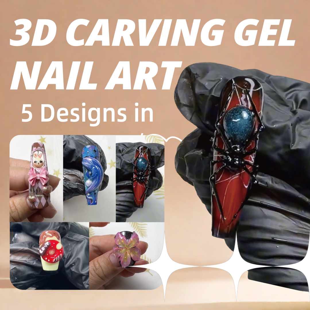 ACOS 3D Carving Gel Nail Art Course - Lashmer