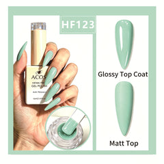 ACOS HEMA-free gel polish in Jade Shimmer, colour 123