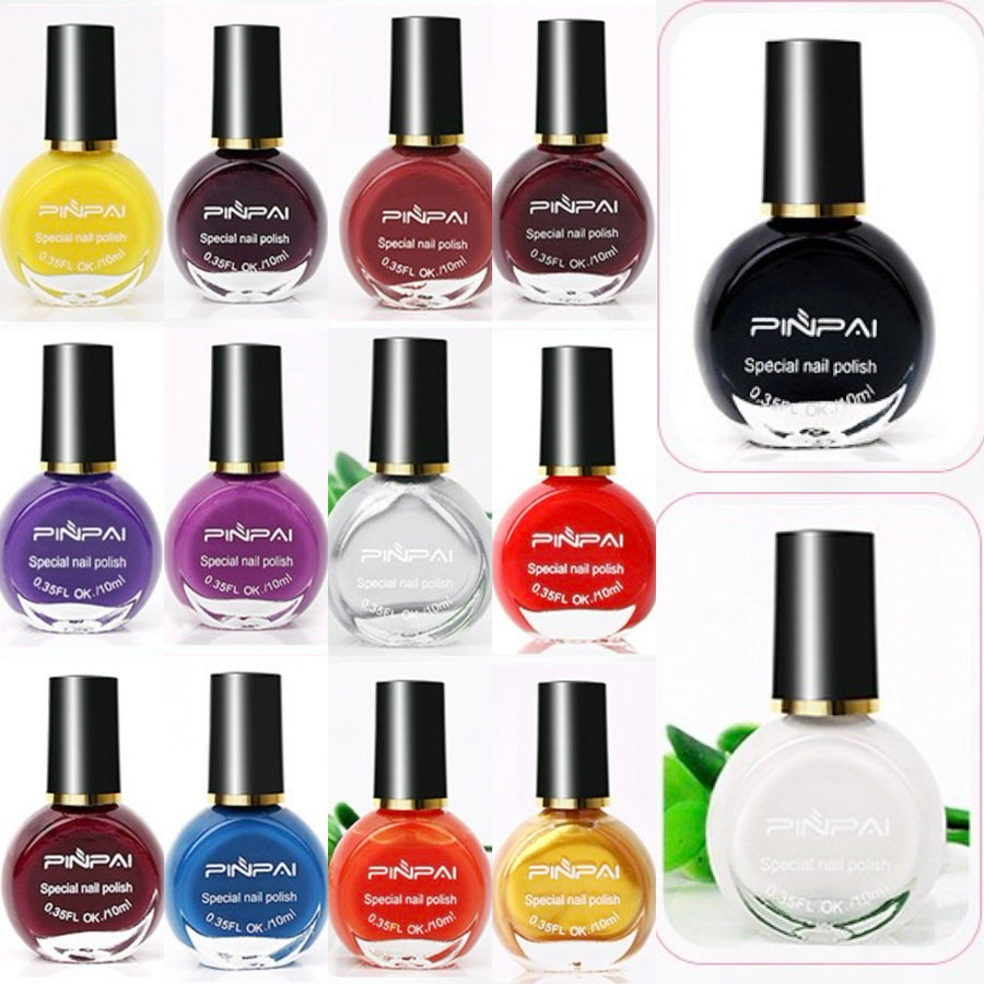 Stamping Nail Polish For Nail Art Designs - Lashmer