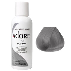 Hi Lift Adore Semi Permanent Hair Color  - 150 Platinum - Lashmer