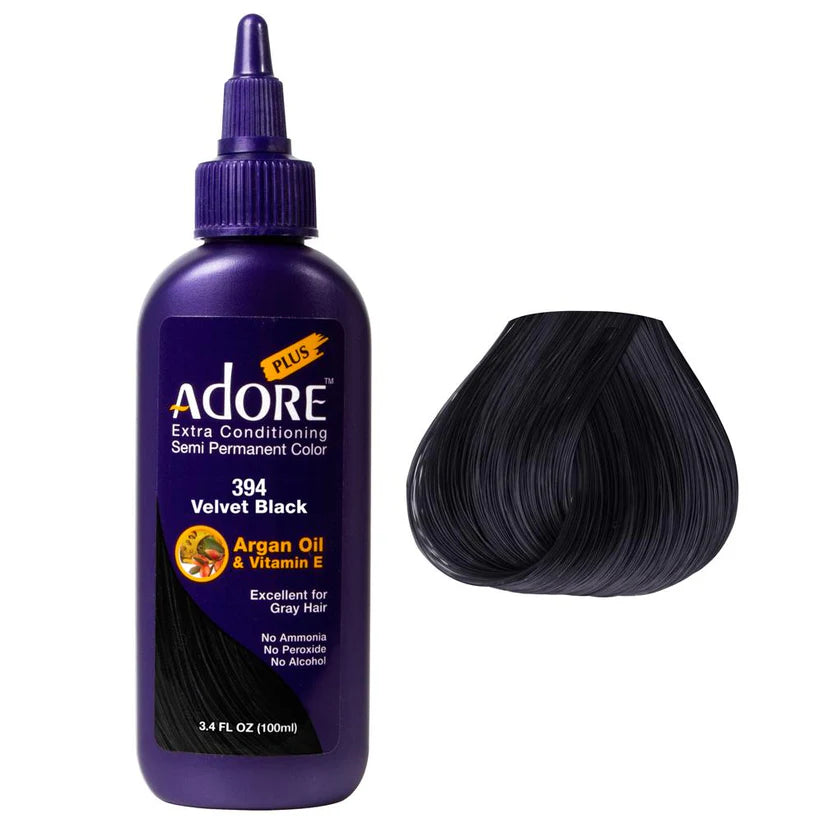 Hi Lift Adore Plus Semi Permanent Color Velvet Black #394 - Lashmer