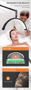 ACOS Adjustable Half Moon LED Beauty Light - Lashmer