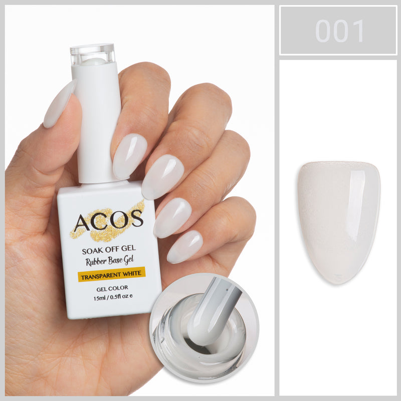 ACOS Rubber Base Soak Off Gel In A Bottle - Lashmer