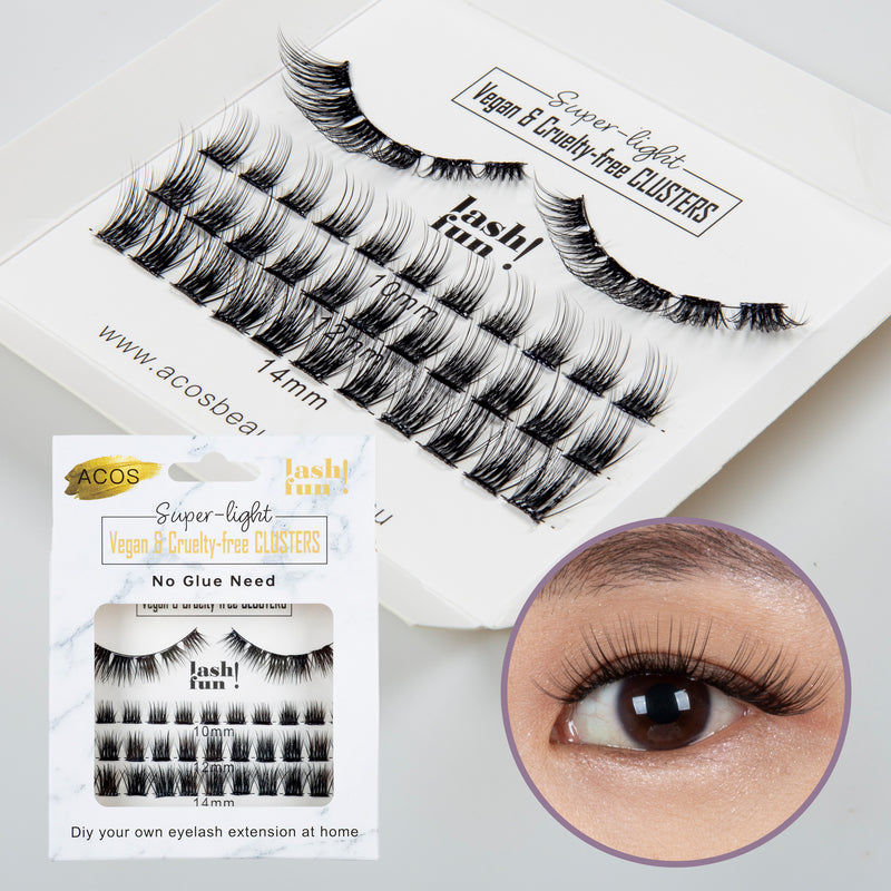 ACOS DIY Feather-Light Cluster Lashes- Style #2 - Lashmer