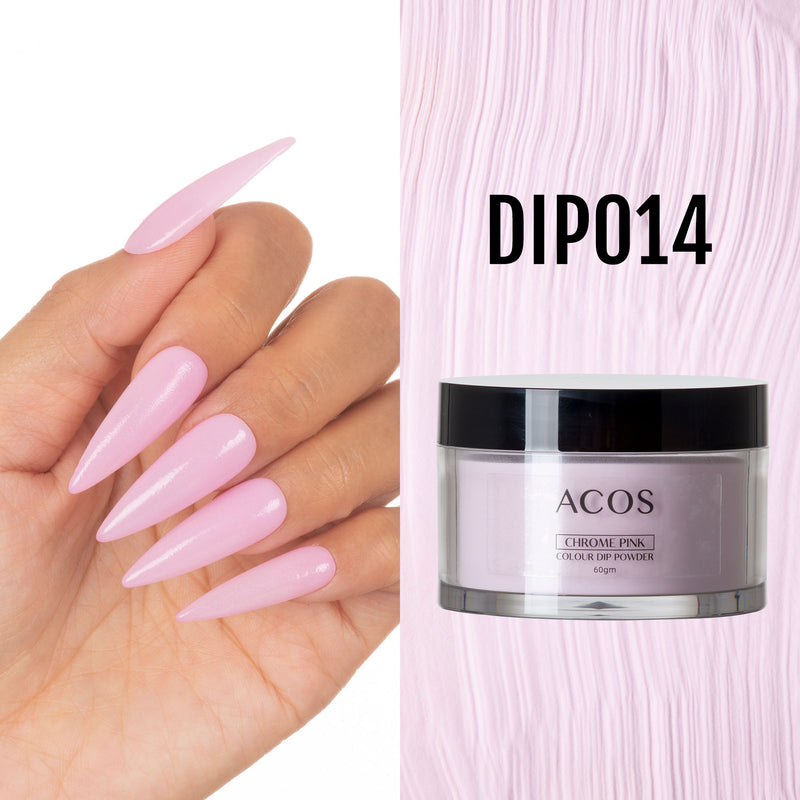 ACOS Dipping Powder Chrome Pink  Colour (60g) - Lashmer