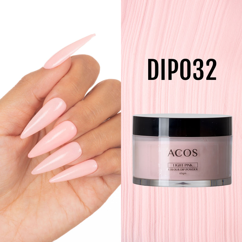 ACOS Dipping Powder Light PInk  Colour (60g) - Lashmer