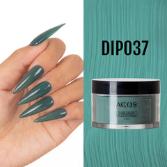 ACOS Dipping Powder Dark Green  Colour (60g) - Lashmer