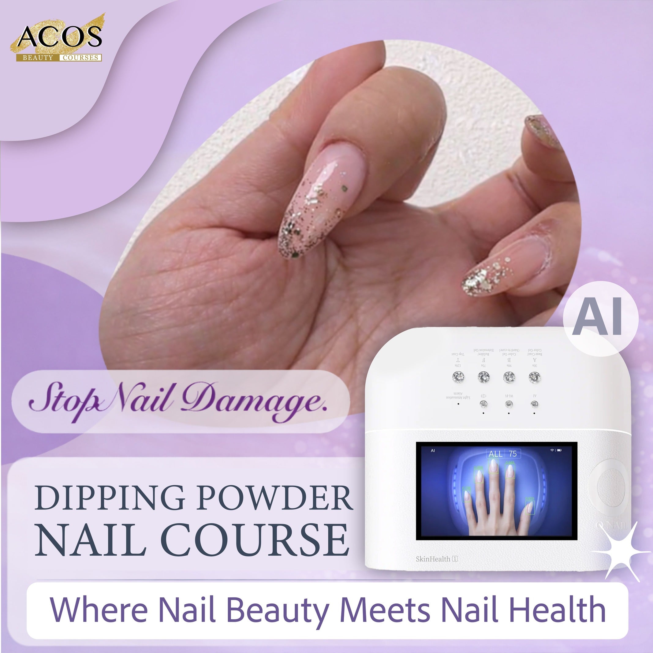ACOS Dipping Powder Nail Course - Lashmer