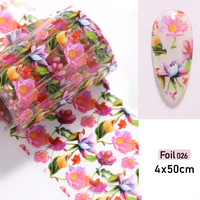 ACOS Transfer Foil Roll - Flower Series - Lashmer