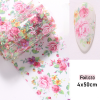 ACOS Transfer Foil Roll - Flower Series - Lashmer