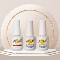 ACOS Base Coat + Non Wipe Top Coat +Primer  (Hema Free) - Lashmer