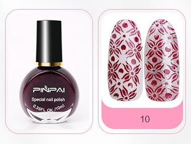 Stamping Nail Polish For Nail Art Designs - Lashmer