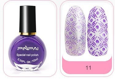 Stamping Nail Polish For Nail Art Designs - Lashmer