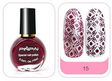 Stamping Nail Polish For Nail Art Designs - Lashmer