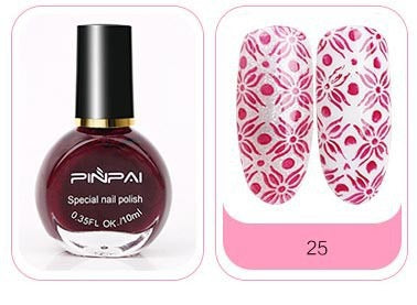 Stamping Nail Polish For Nail Art Designs - Lashmer