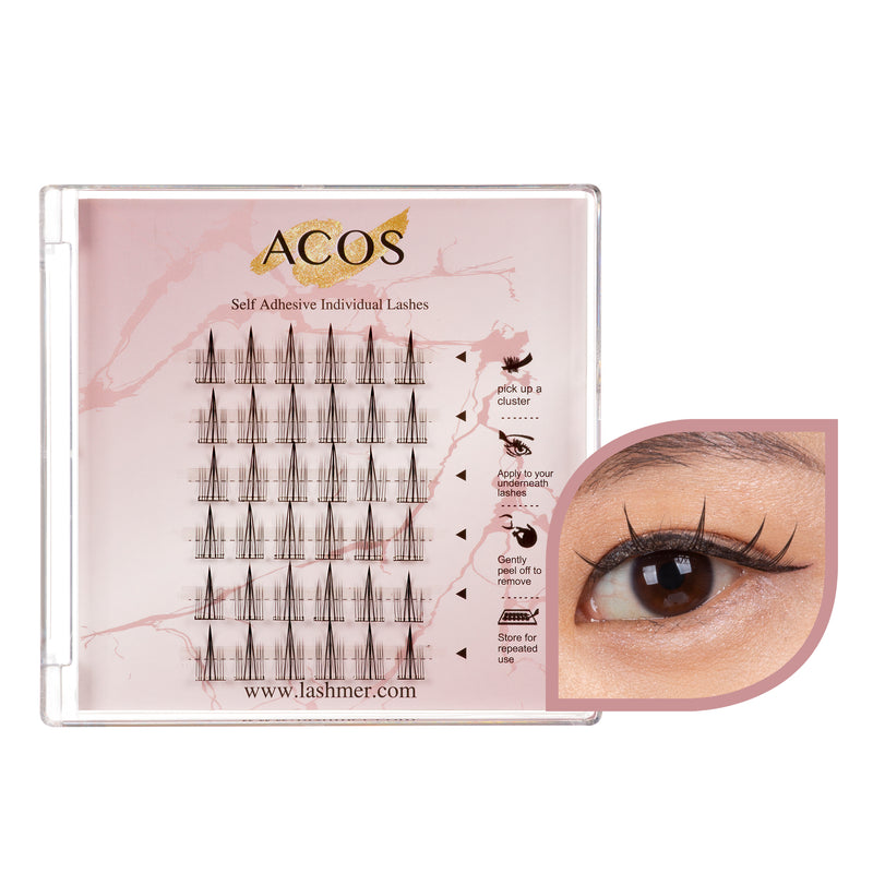 ACOS Cluster Lashes-No Glue-36 Clusters-Style 4 - Lashmer