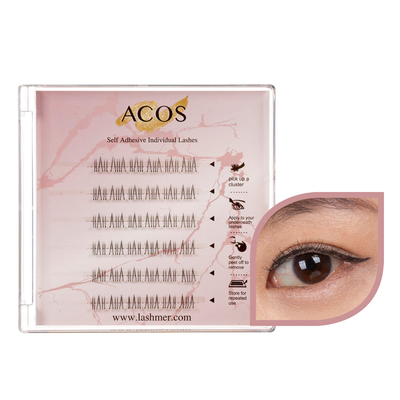 ACOS Cluster Lashes-No Glue-36 Clusters-Style 5 - Lashmer