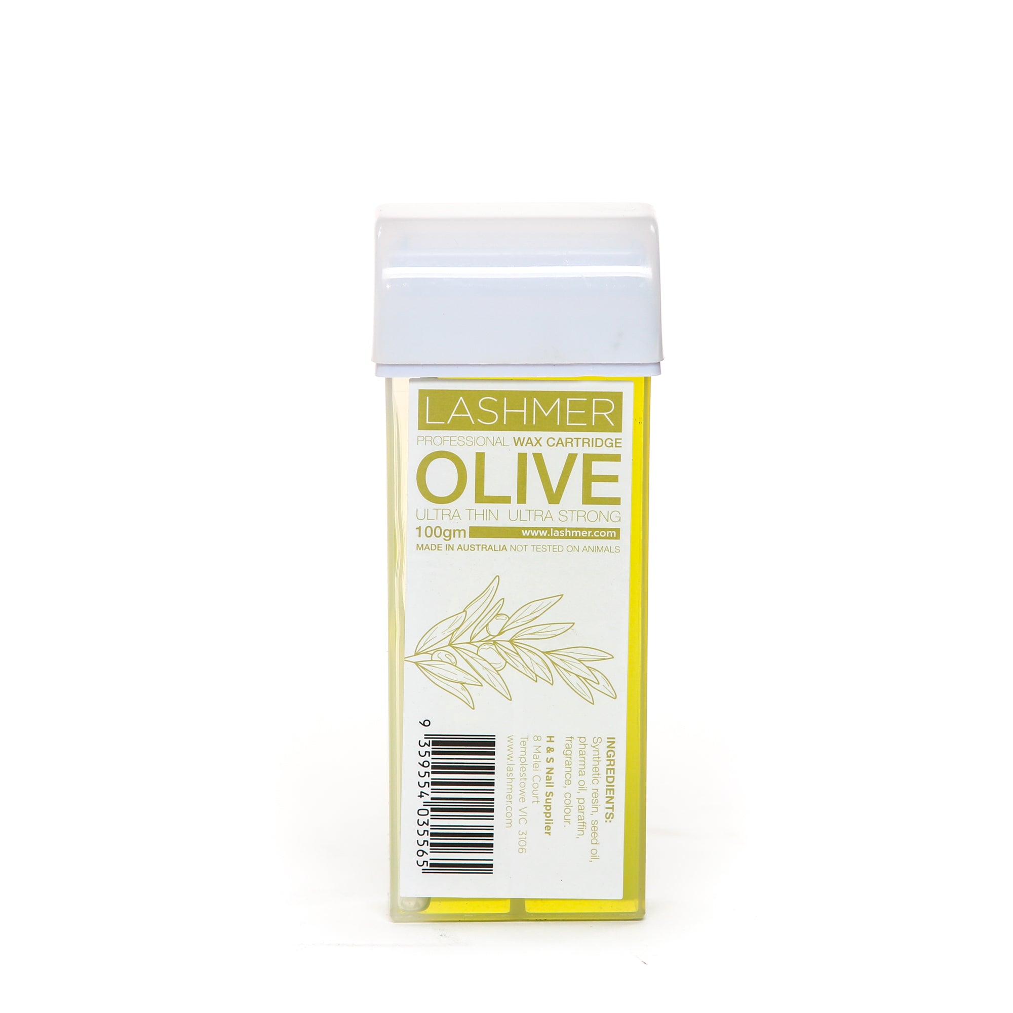 Lashmer Professional Roll-On Wax / Olive 100g - Lashmer