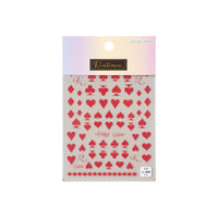 Nail Art Stickers -- Hearts - Lashmer