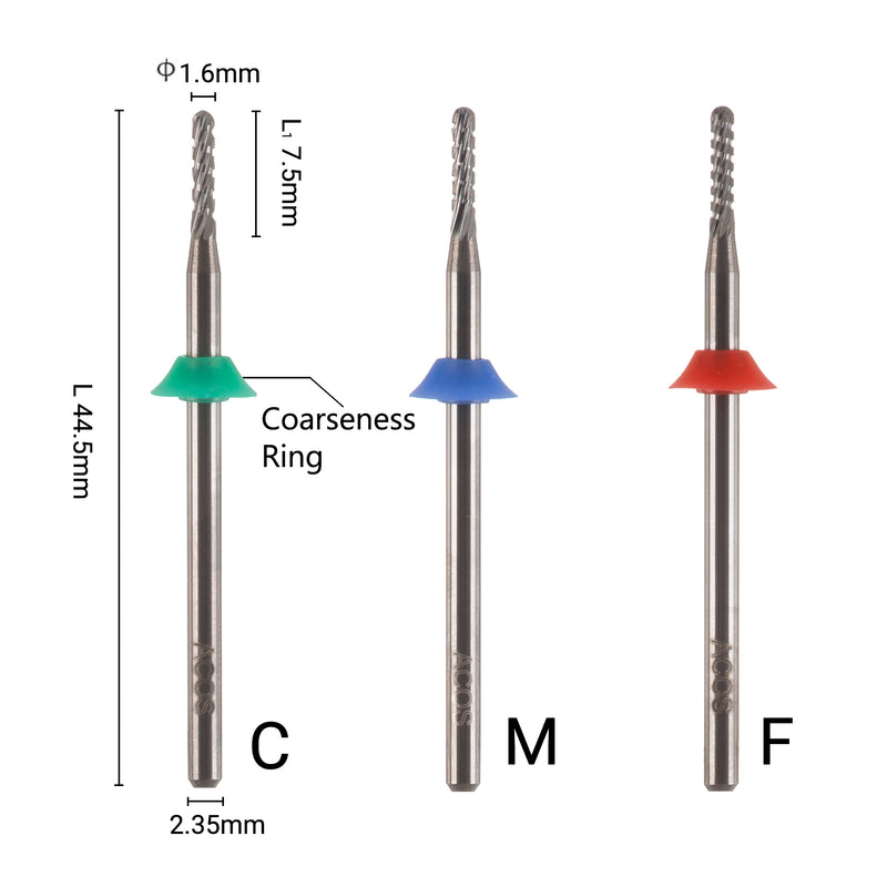 ACOS Upgrade Round Nail Drill Bit (Medium) - Lashmer