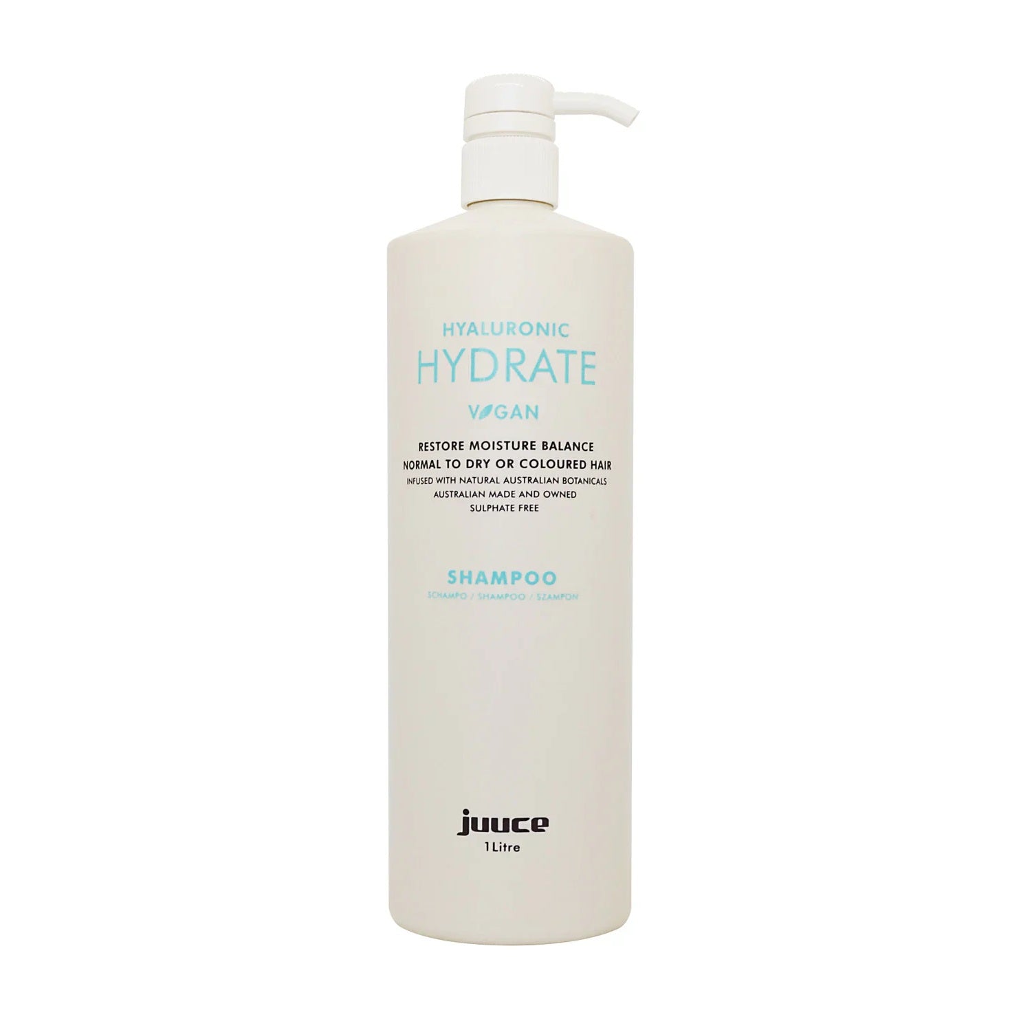 JUUCE HYALURONIC HYDRATE 1 L DUO PACK (pumps not included) - Lashmer